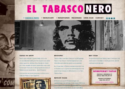 Webdesign en hosting Tabasco Nero in Hoorn